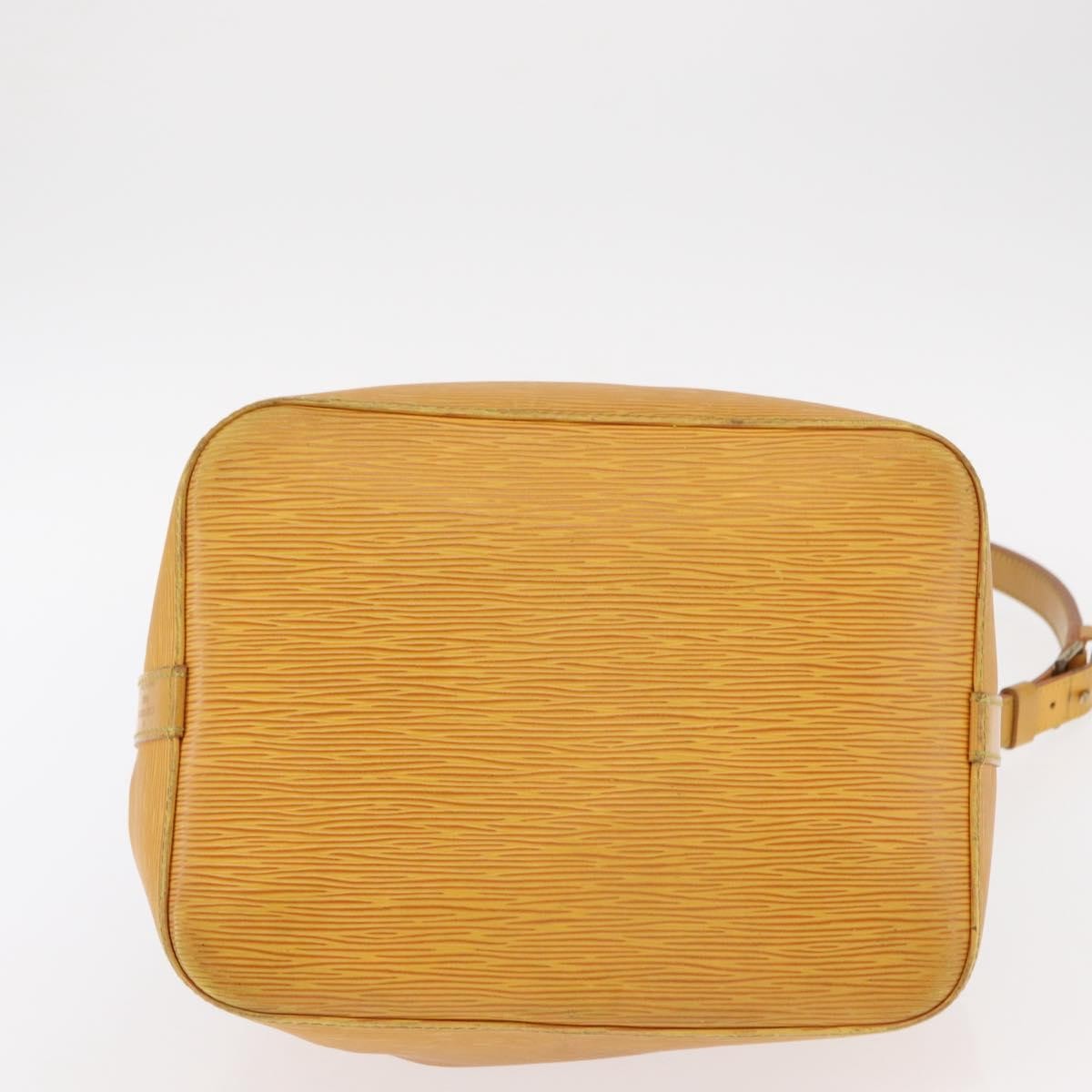 Louis Vuitton Petit Noe Epi Leather Yellow Leather Shoulder Bag Bag (Pre-Owned)