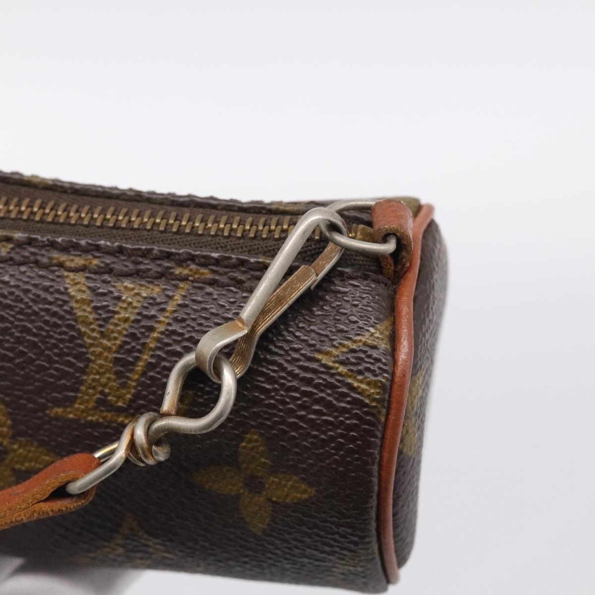 Louis Vuitton Papillon Pochette Monogram Canvas Brown Canvas Clutche & Pouche Bag (Pre-Owned)