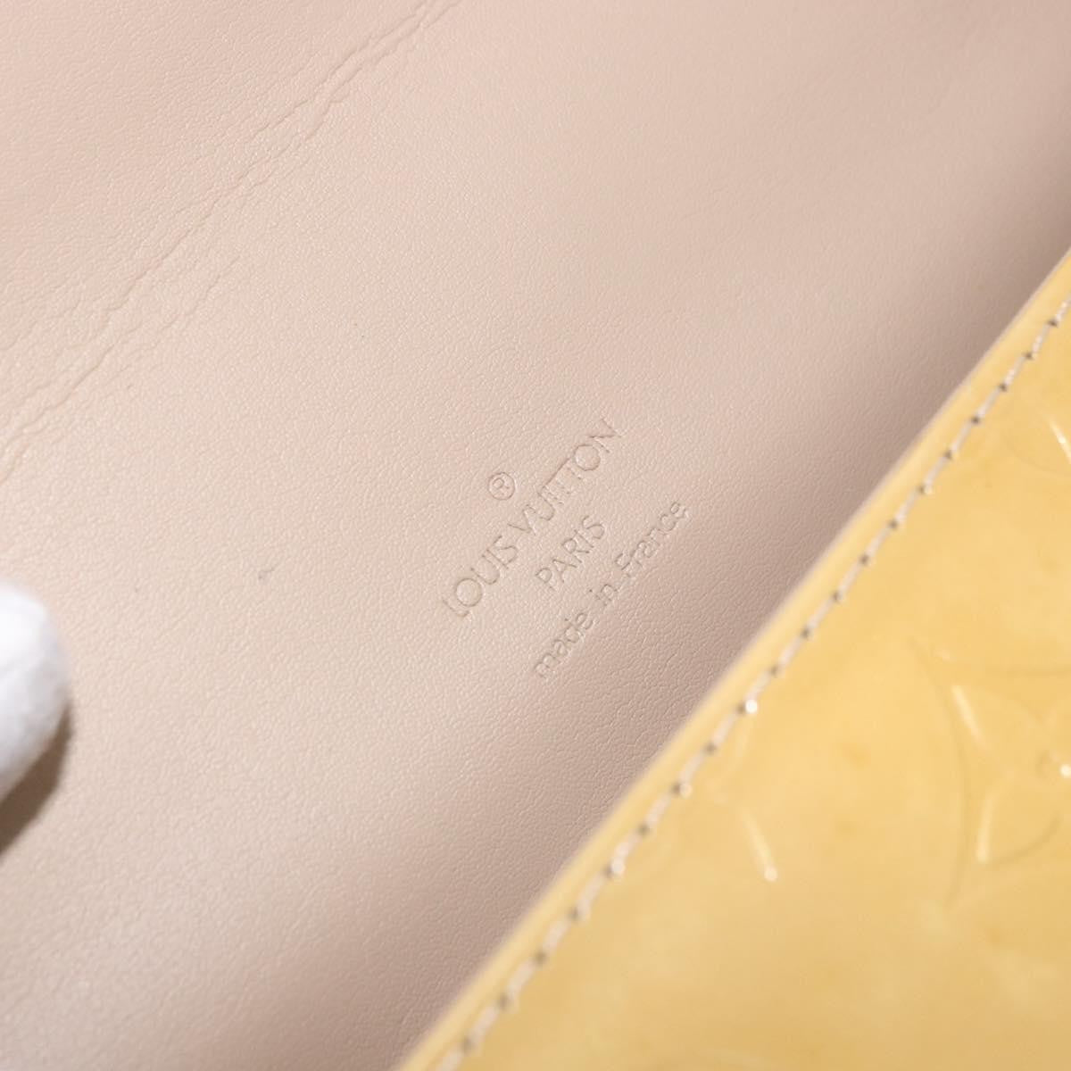 Louis Vuitton Thompson Street Monogram Vernis Yellow Patent_Leather Shoulder Bag Bag (Pre-Owned)