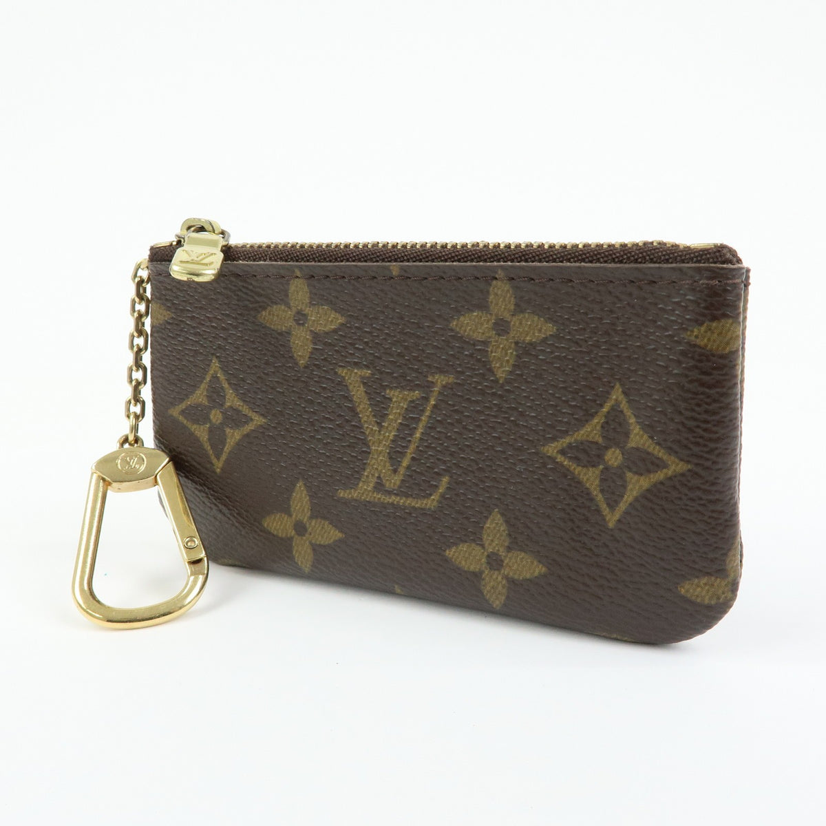 Louis Vuitton Key Monogram Canvas Brown Canvas Clutche & Pouche Bag (Pre-Owned)