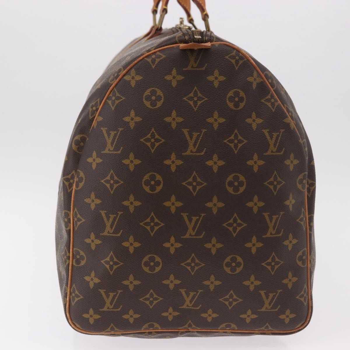 Louis Vuitton Keepall Monogram Canvas Brown Canvas Travel Bag Bag (Pre-Owned)