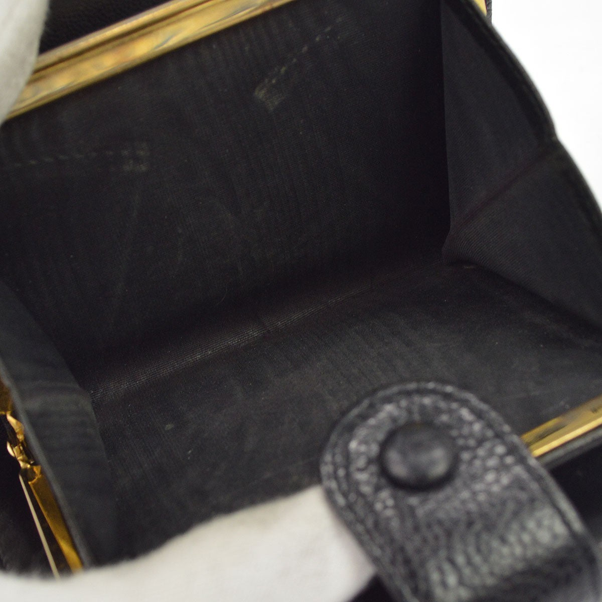 Chanel Timeless Cc French Caviar Black Leather Wallets Accessory (Pre-Owned)