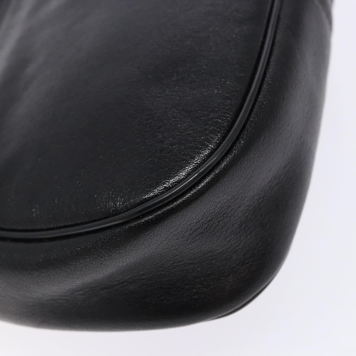 Givenchy Vintage 4G Leather Black Leather Shoulder Bag Bag (Pre-Owned)