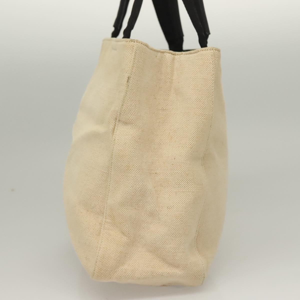 Prada Sport Canvas Beige Canvas Tote Bag Bag (Pre-Owned)
