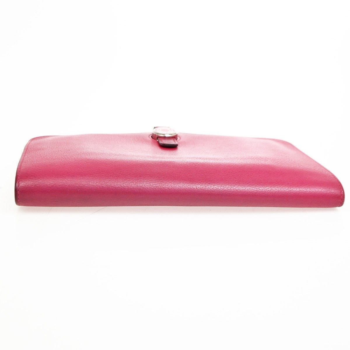 Hermes Dogon Duo Combined Leather Pink Leather Wallets Accessory (Pre-Owned)