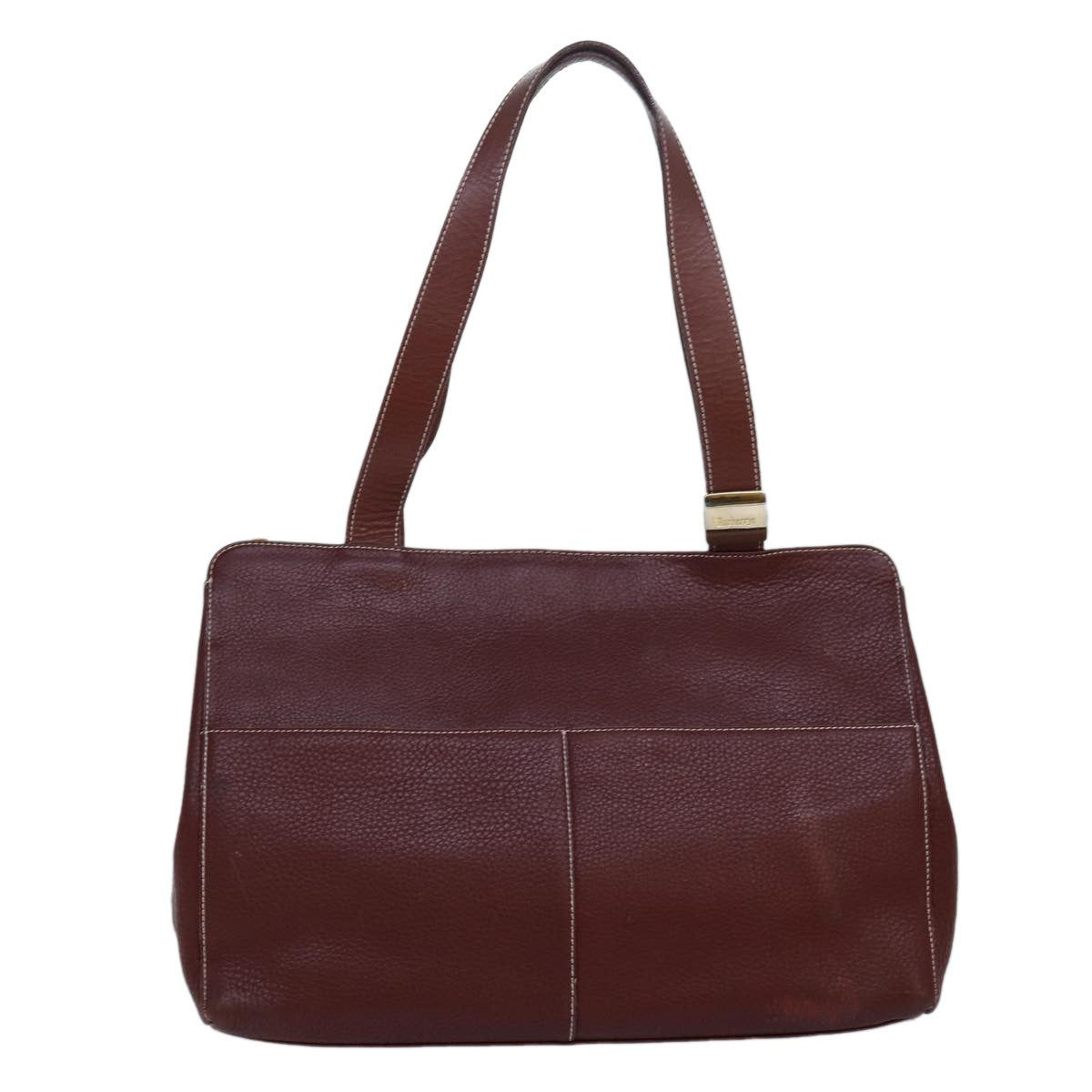 Burberry Vintage Leather Brown Leather Tote Bag Bag (Pre-Owned)