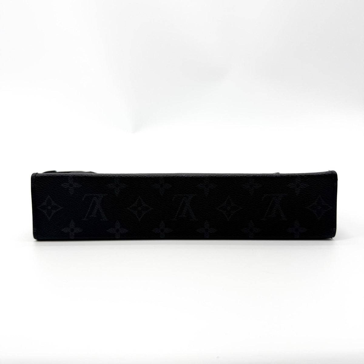 Louis Vuitton Pochette Voyage Monogram Eclipse Canvas Black Canvas Clutche & Pouche Bag (Pre-Owned)