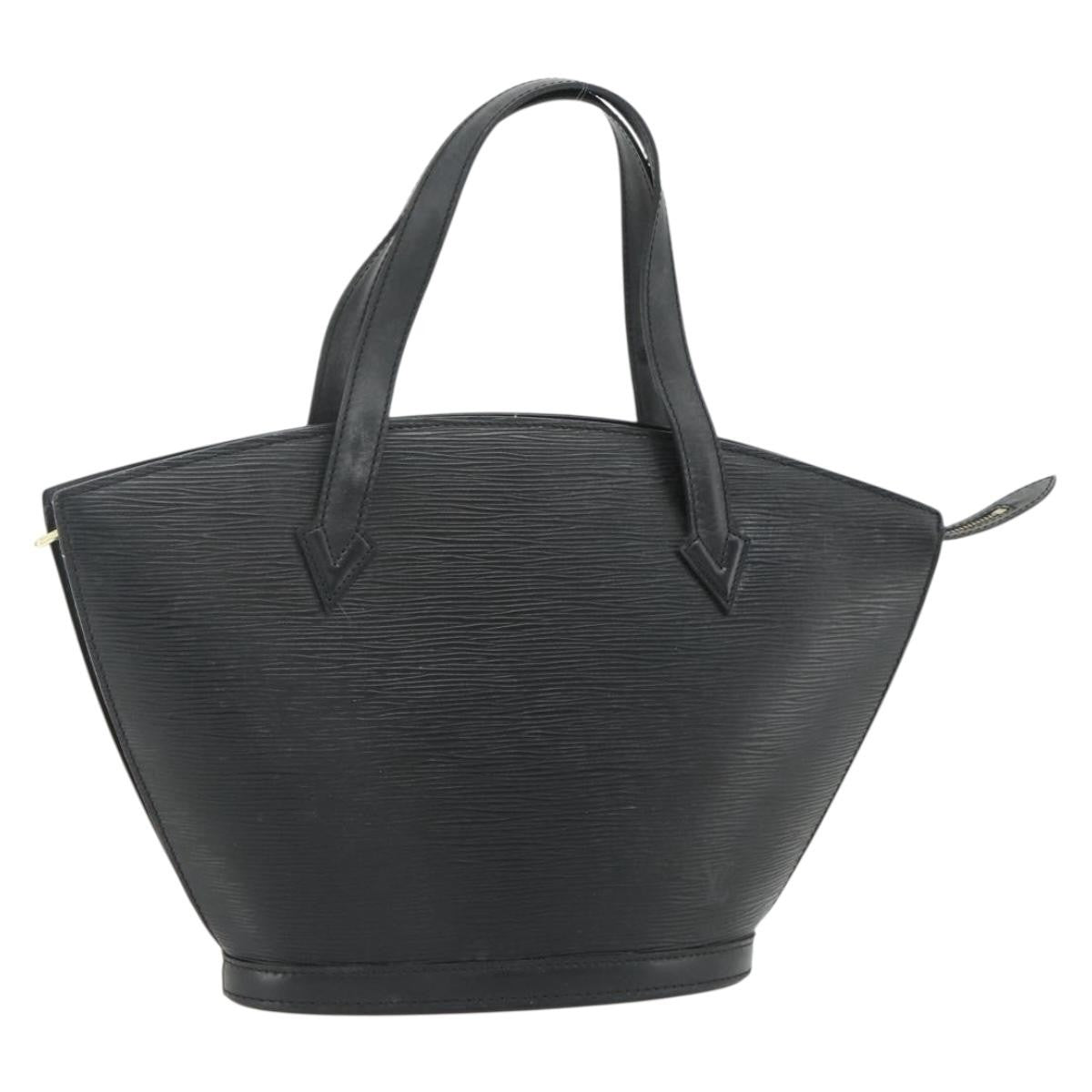 Louis Vuitton Saint Jacques Epi Leather Black Leather Handbag (Pre-Owned)