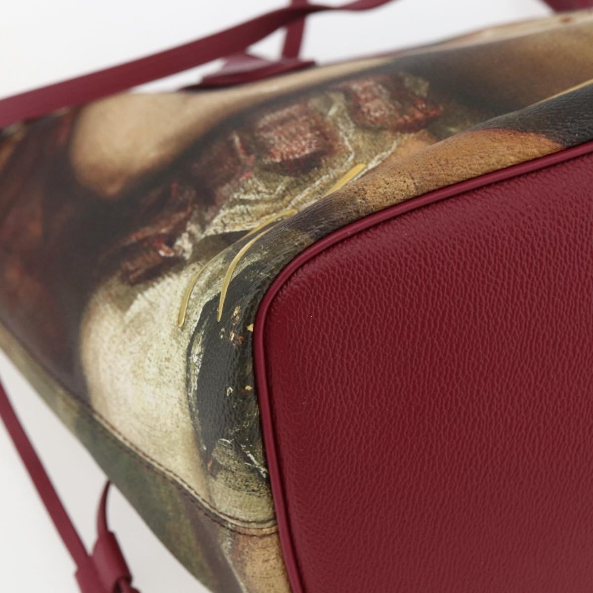 Louis Vuitton Neverfull Nm Limited Edition Jeff Koons Titian Print Canvas Multicolour Canvas Tote Bag Bag (Pre-Owned)