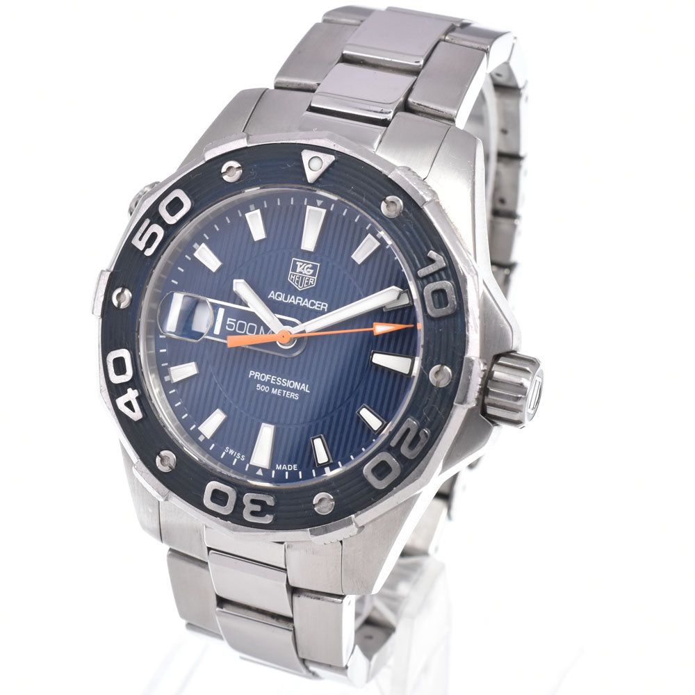 Tag Heuer Aquaracer 500M Chronograph Quartz Stainless Steel Watch (Pre-Owned)
