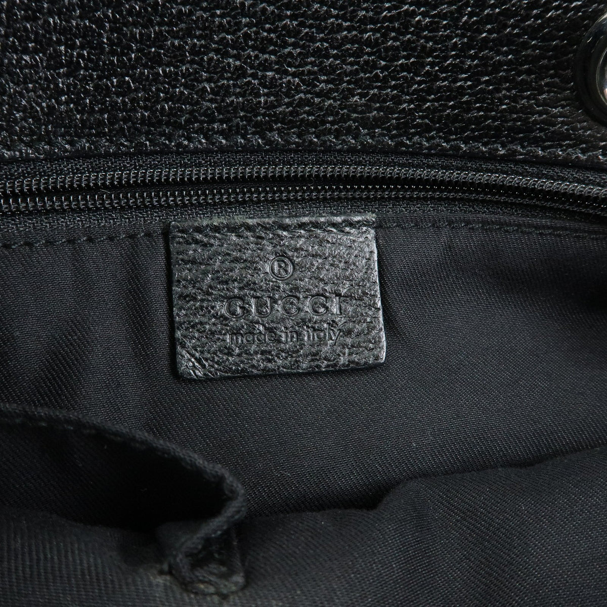 Gucci Eclipse Gg Canvas Black Canvas Tote Bag Bag (Pre-Owned)