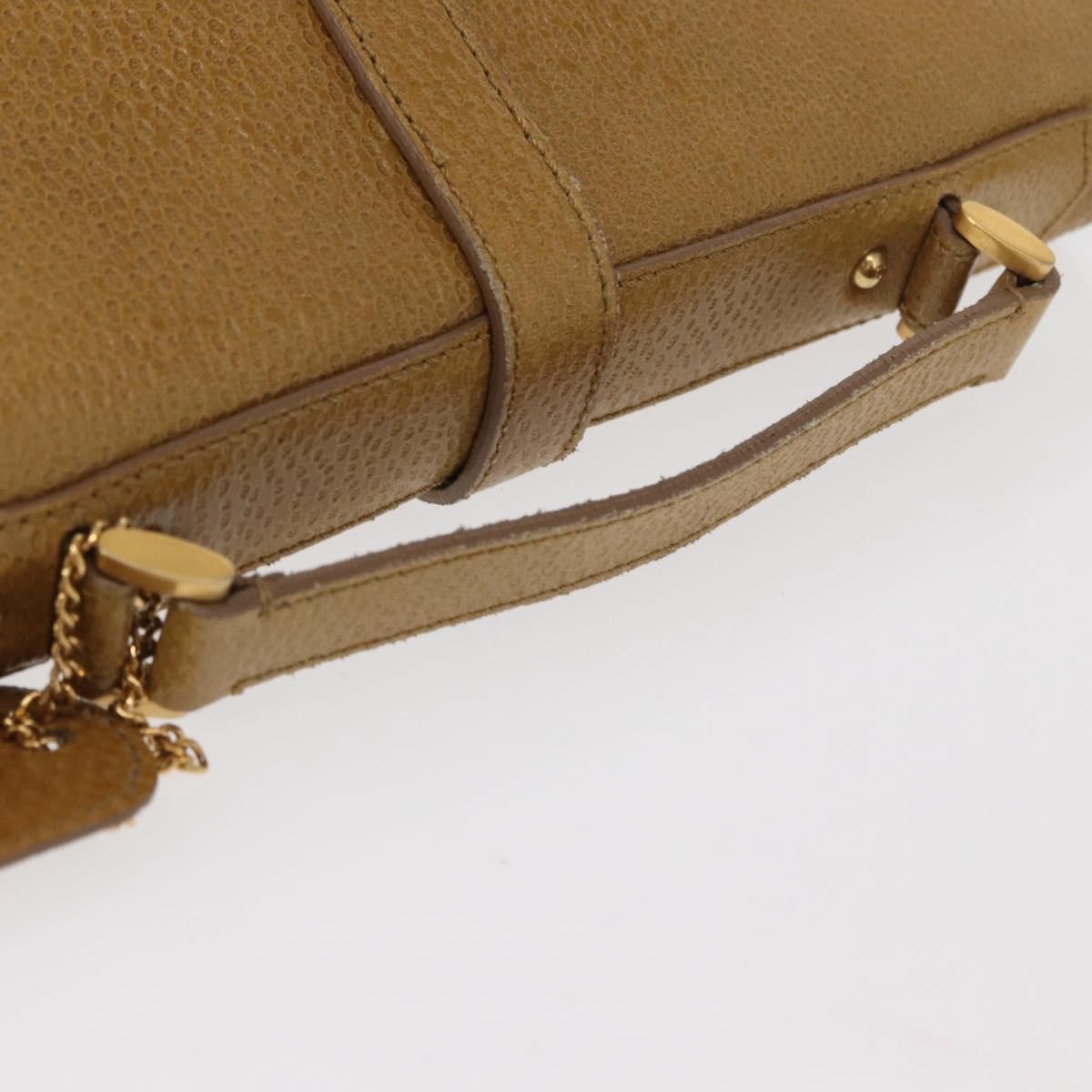 Fendi Classico No. 1 Zucca Canvas Brown Leather Handbag (Pre-Owned)
