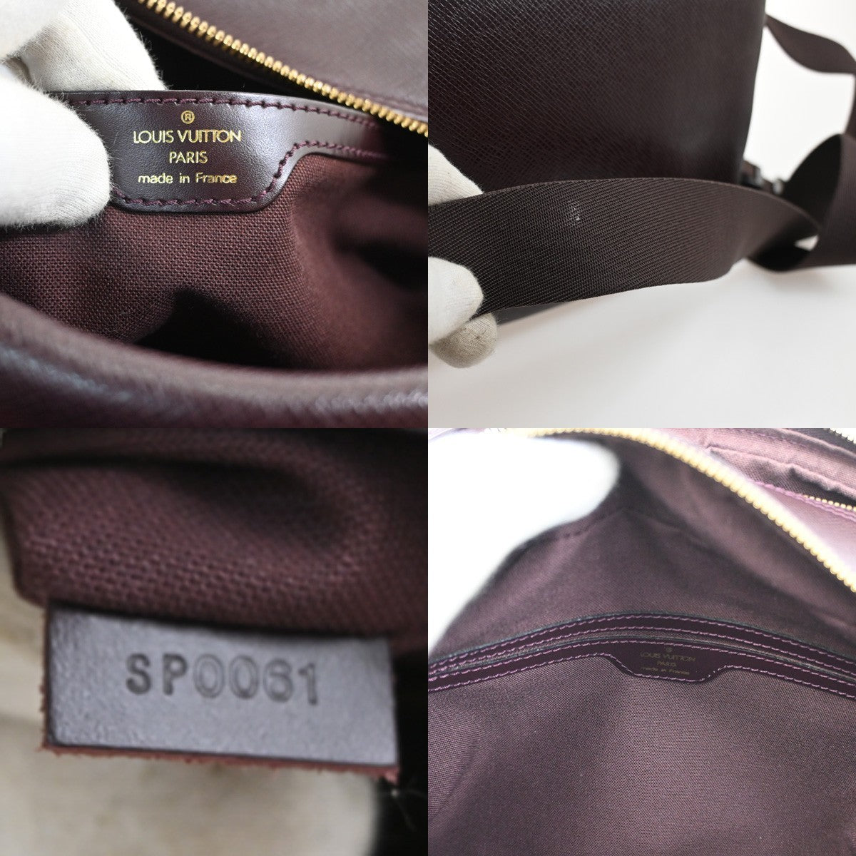 Louis Vuitton Reporter Taiga Leather Brown Leather Shoulder Bag Bag (Pre-Owned)