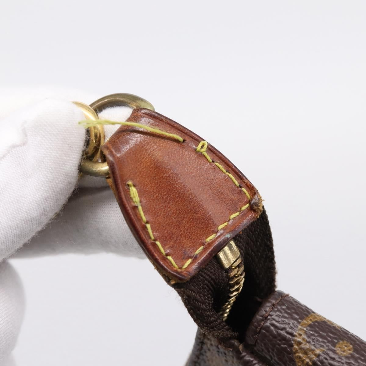 Louis Vuitton Pochette Accessoires Nm Monogram Canvas Brown Canvas Clutche & Pouche Bag (Pre-Owned)