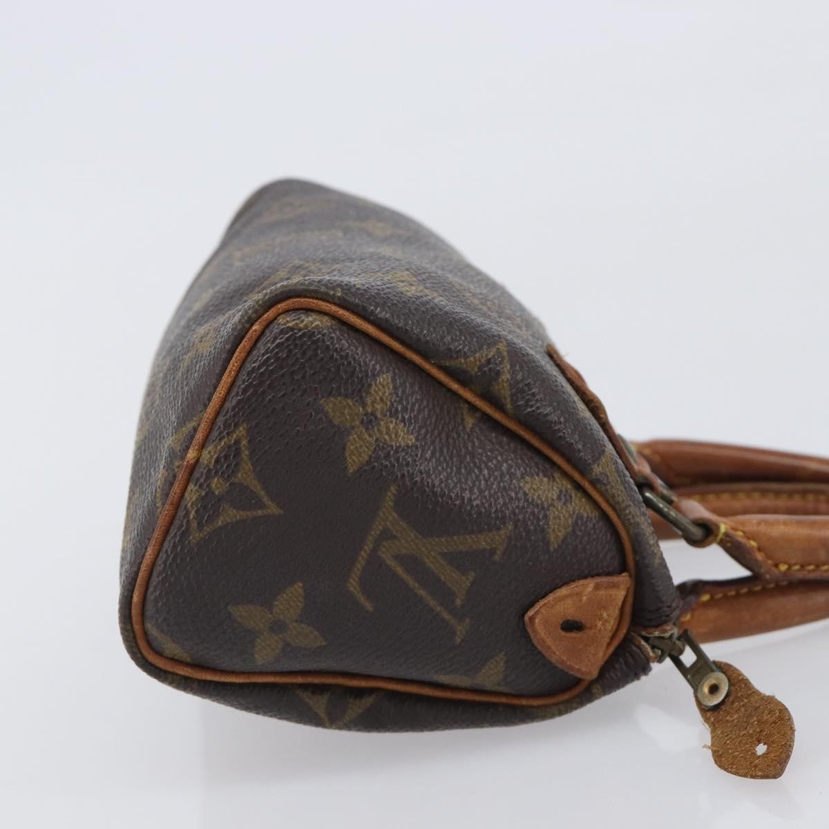 Louis Vuitton Speedy Mini Hl Monogram Canvas Brown Canvas Handbag (Pre-Owned)
