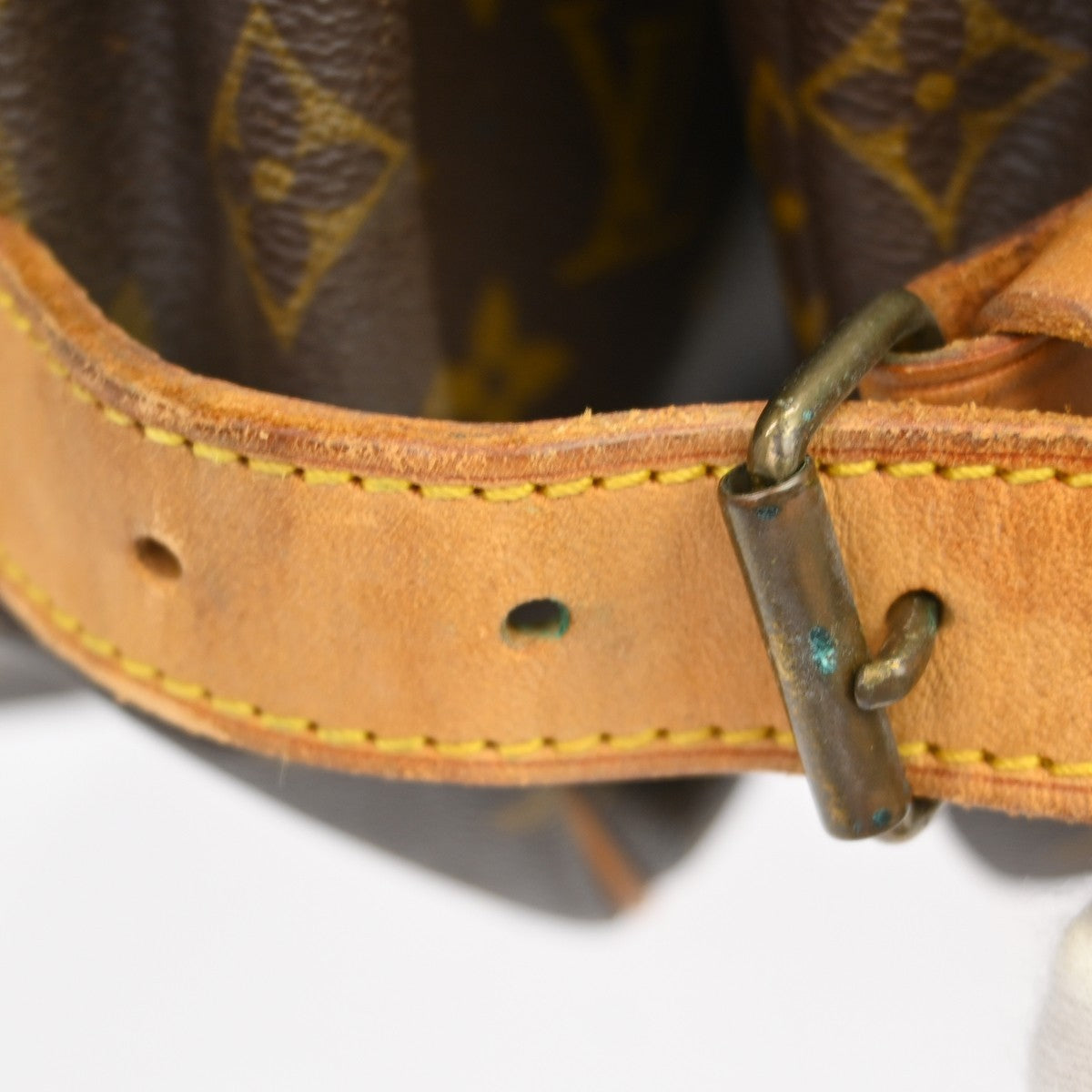 Louis Vuitton Saumur Monogram Canvas Brown Canvas Shoulder Bag Bag (Pre-Owned)