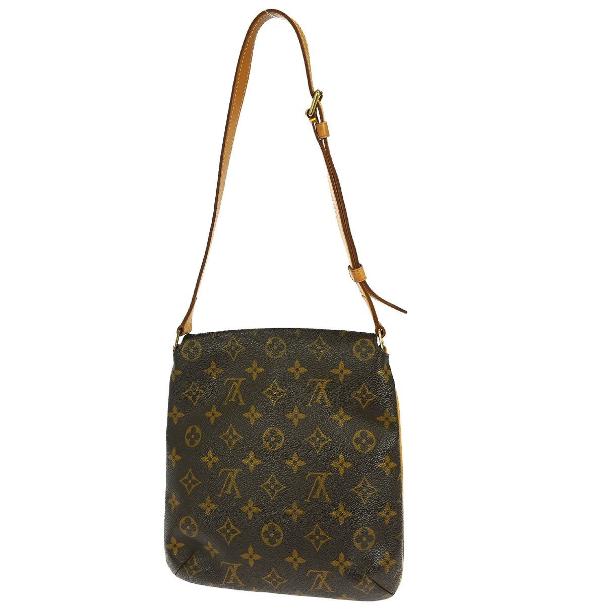 Louis Vuitton Musette Salsa Monogram Canvas Brown Canvas Shoulder Bag Bag (Pre-Owned)