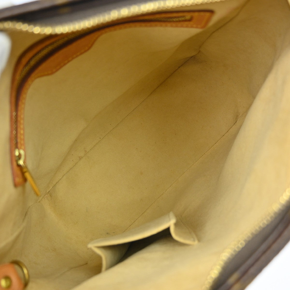 Louis Vuitton Looping Monogram Canvas Brown Canvas Handbag (Pre-Owned)