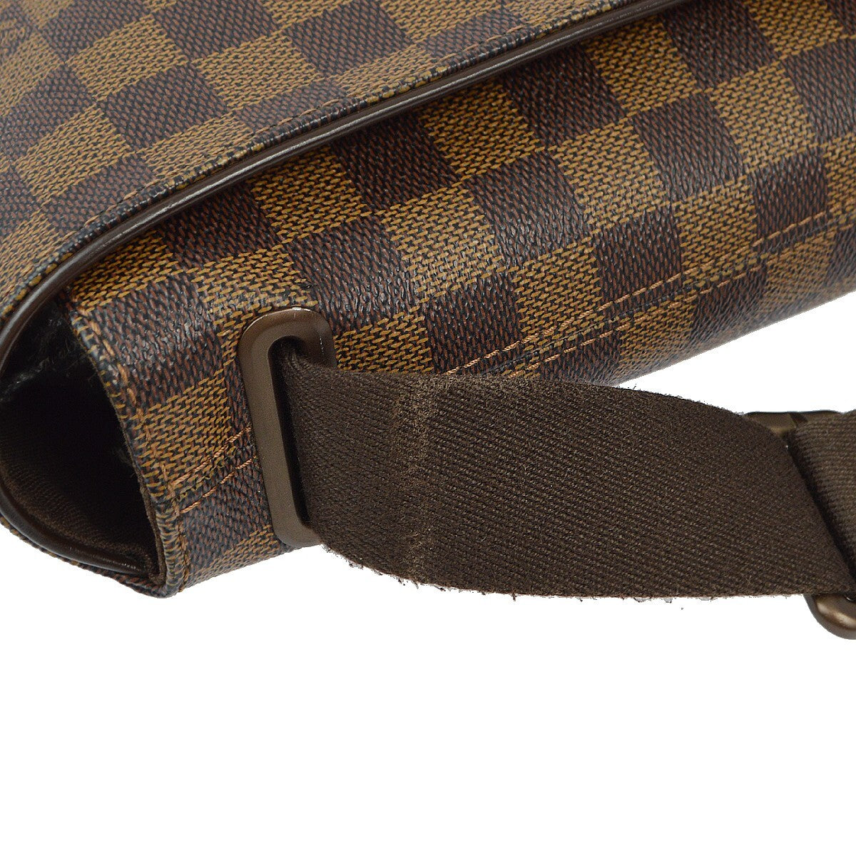 Louis Vuitton Brooklyn Damier Ebene Brown Canvas Shoulder Bag Bag (Pre-Owned)