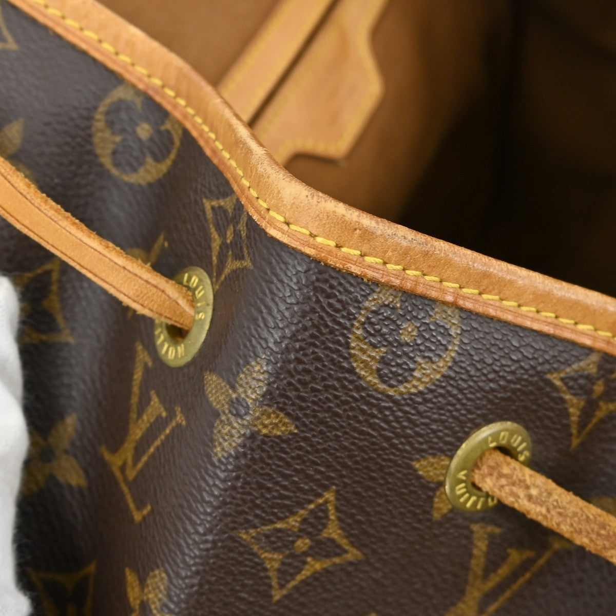 Louis Vuitton Vintage Montsouris Monogram Canvas Brown Canvas Backpack Bag (Pre-Owned)