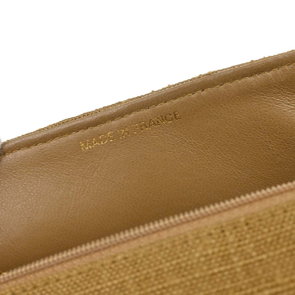 Chanel Vintage Diana Flap Quilted Canvas Brown Canvas Shoulder Bag Bag (Pre-Owned)