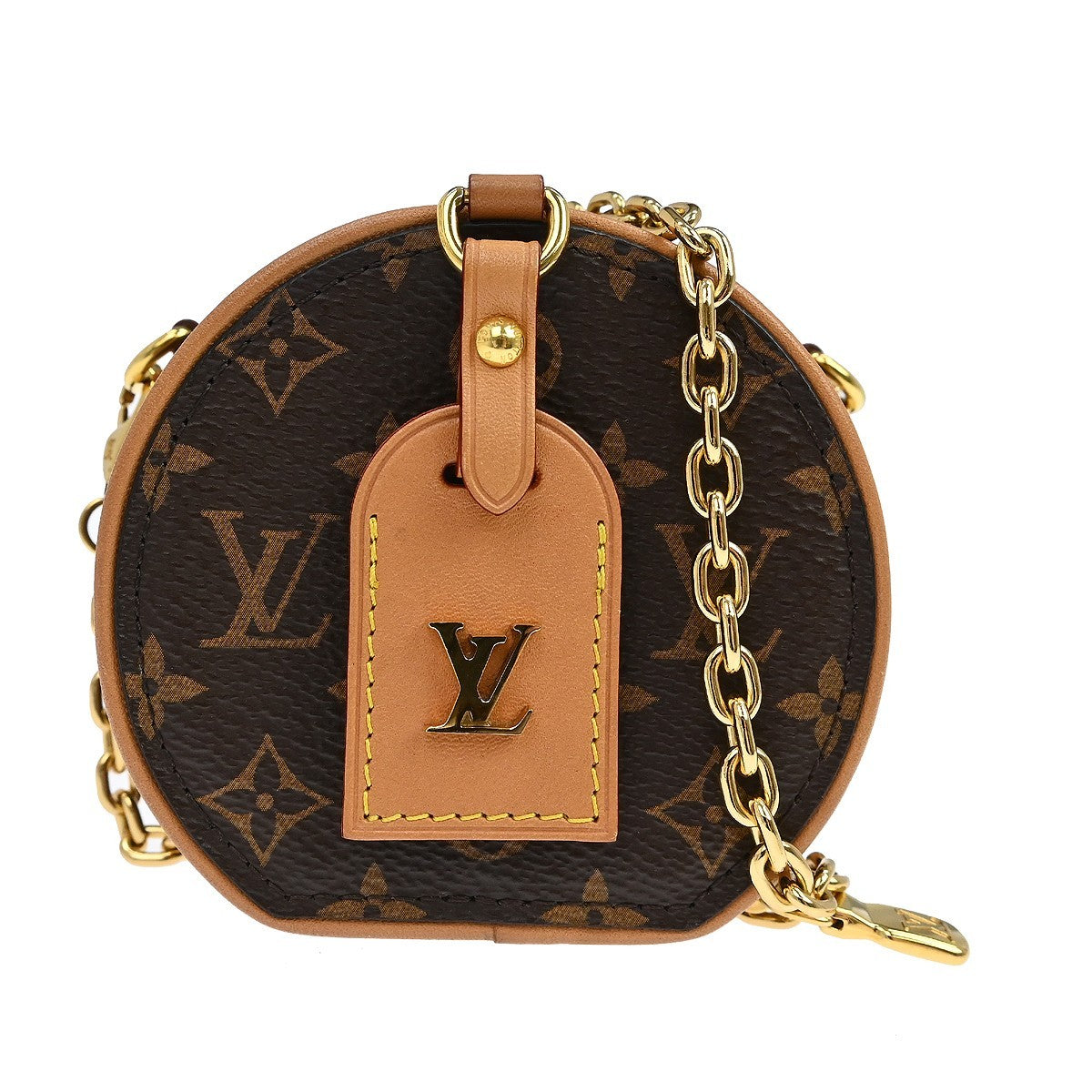 Louis Vuitton Boite Chapeau Coin Purse Monogram Canvas Brown Canvas Clutche & Pouche Bag (Pre-Owned)