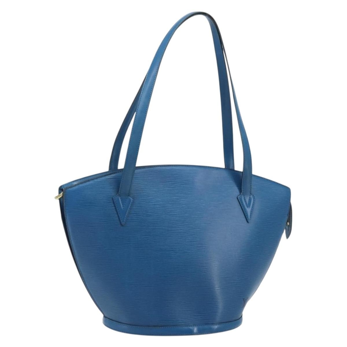 Louis Vuitton Saint Jacques Epi Leather Blue Leather Shoulder Bag Bag (Pre-Owned)