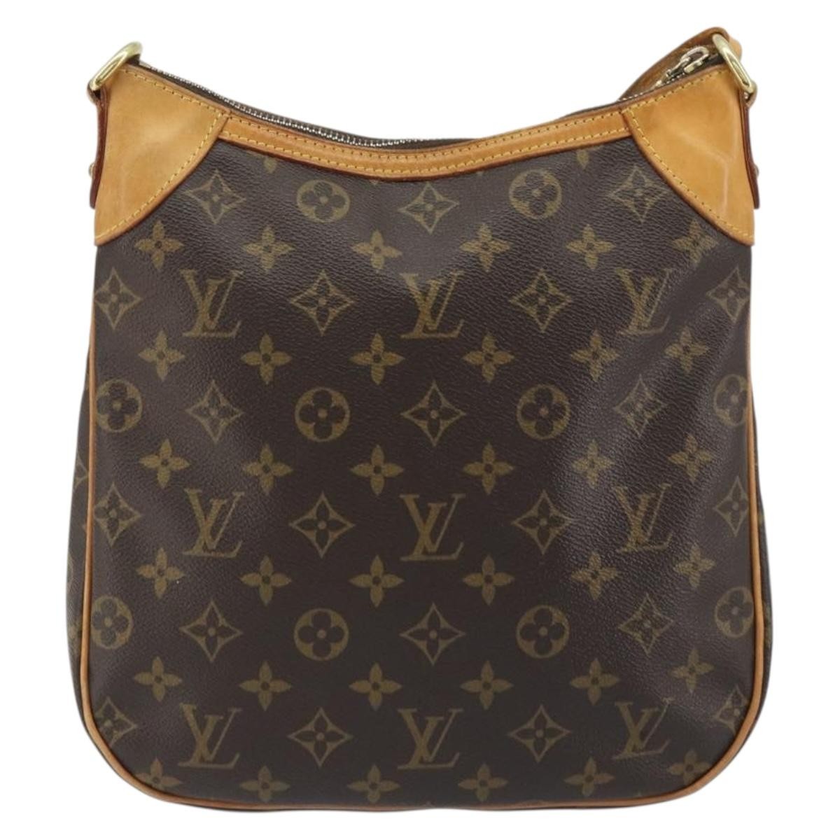 Louis Vuitton Odeon Monogram Canvas Brown Canvas Handbag (Pre-Owned)