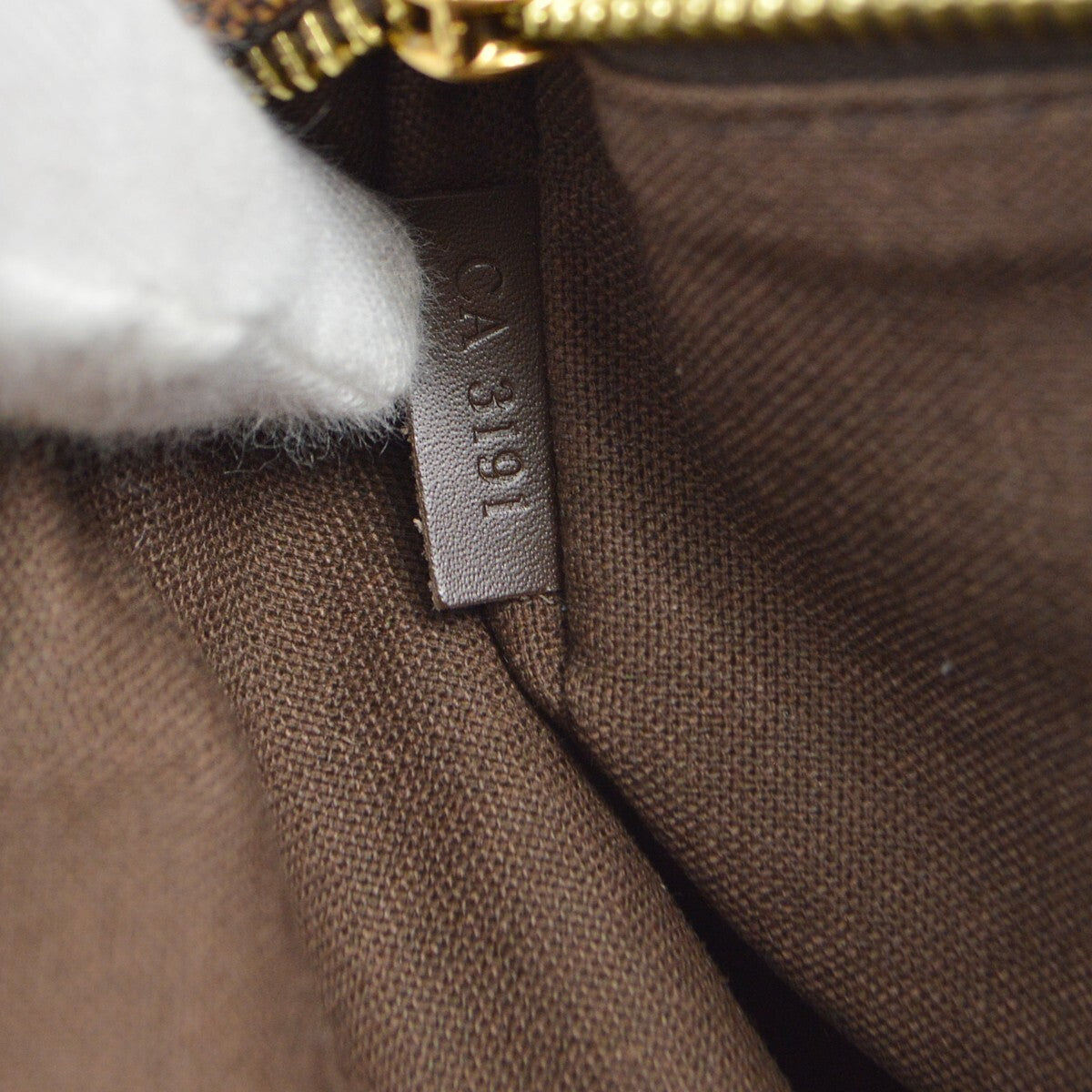 Louis Vuitton Brooklyn Damier Ebene Brown Canvas Shoulder Bag Bag (Pre-Owned)