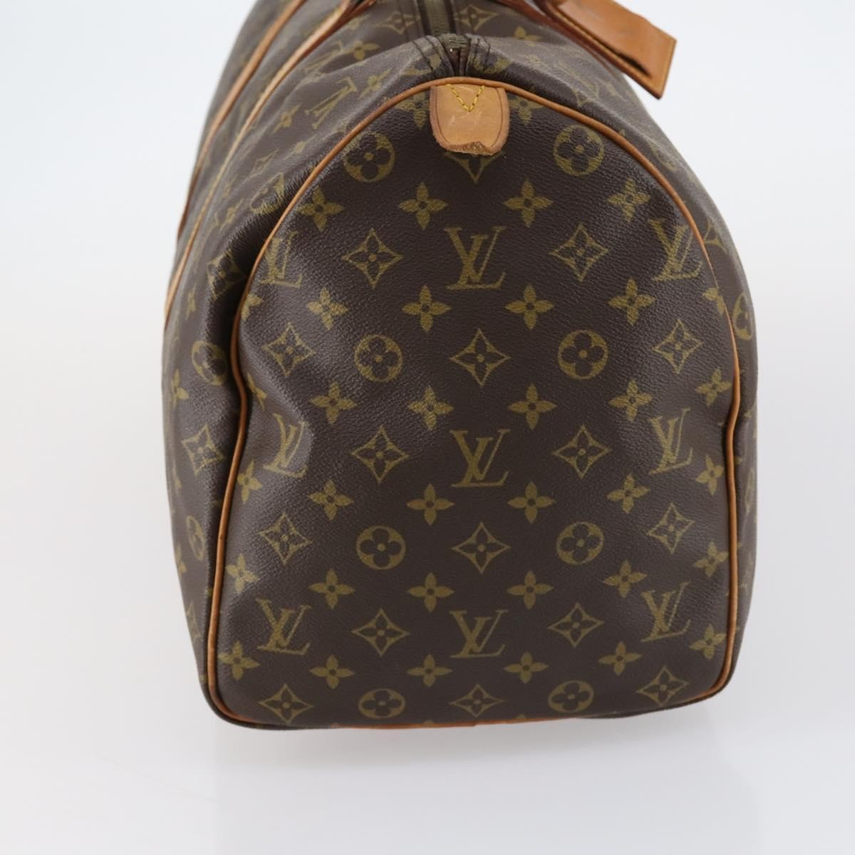 Louis Vuitton Keepall Monogram Canvas Brown Canvas Travel Bag Bag (Pre-Owned)