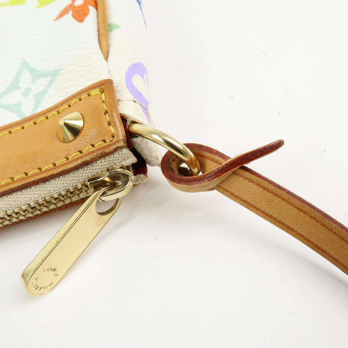 Louis Vuitton Pochette Accessoires Monogram Multicolor Multicolour Canvas Clutche & Pouche Bag (Pre-Owned)
