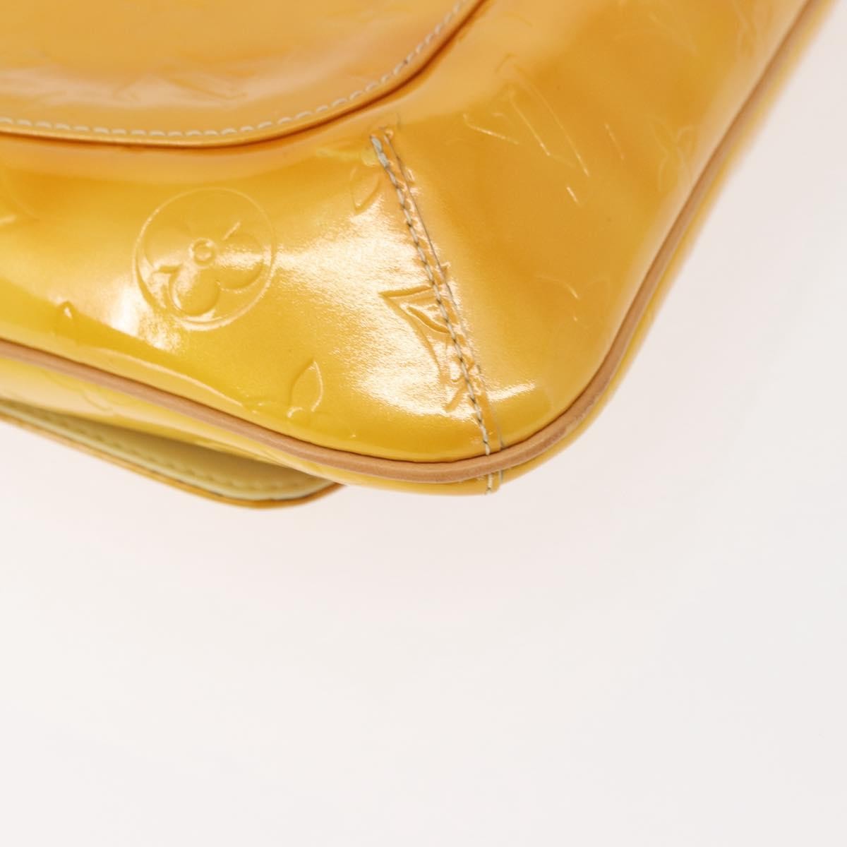Louis Vuitton Thompson Street Monogram Vernis Yellow Patent_Leather Shoulder Bag Bag (Pre-Owned)