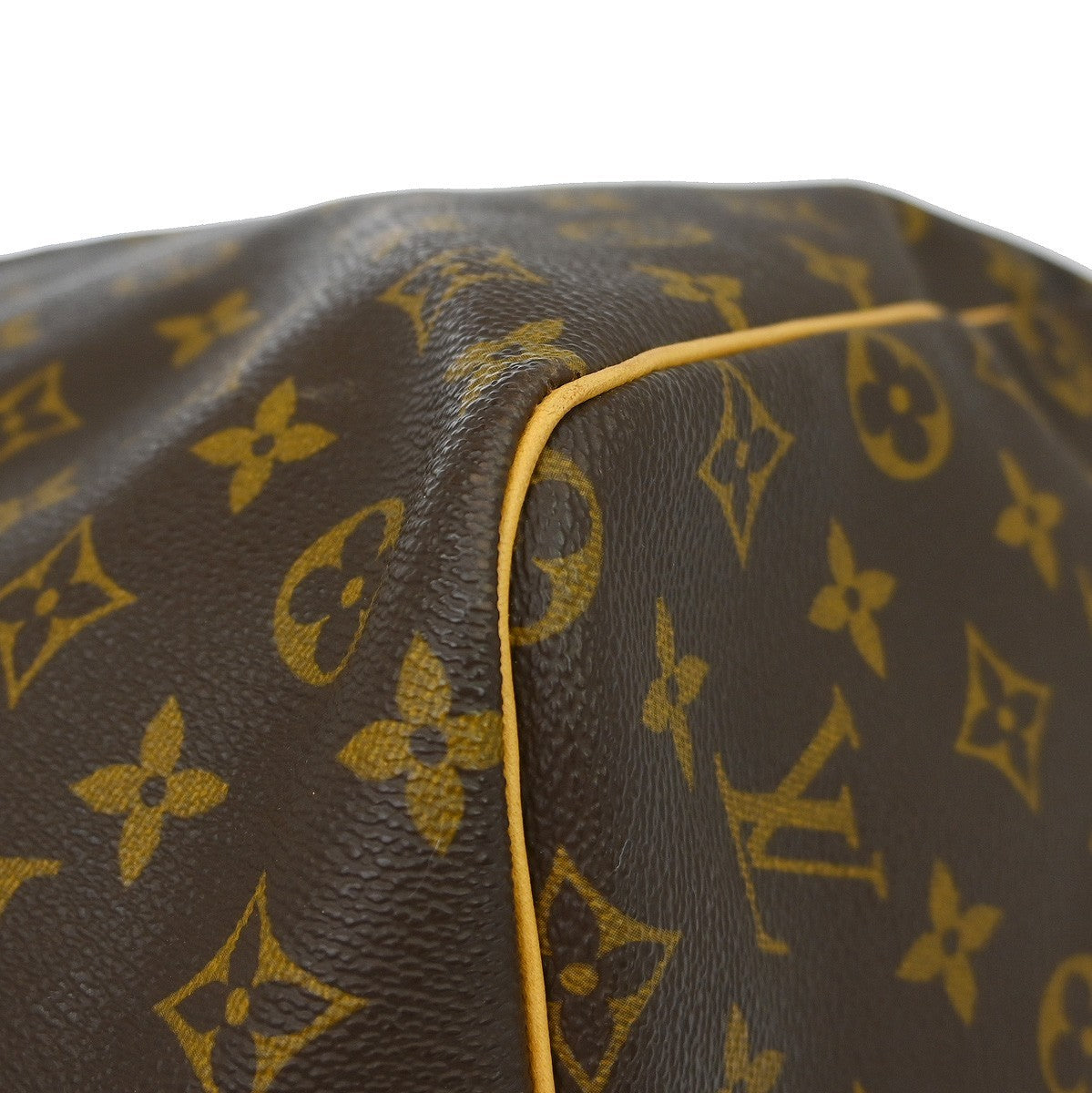Louis Vuitton Keepall Monogram Canvas Brown Canvas Travel Bag Bag (Pre-Owned)