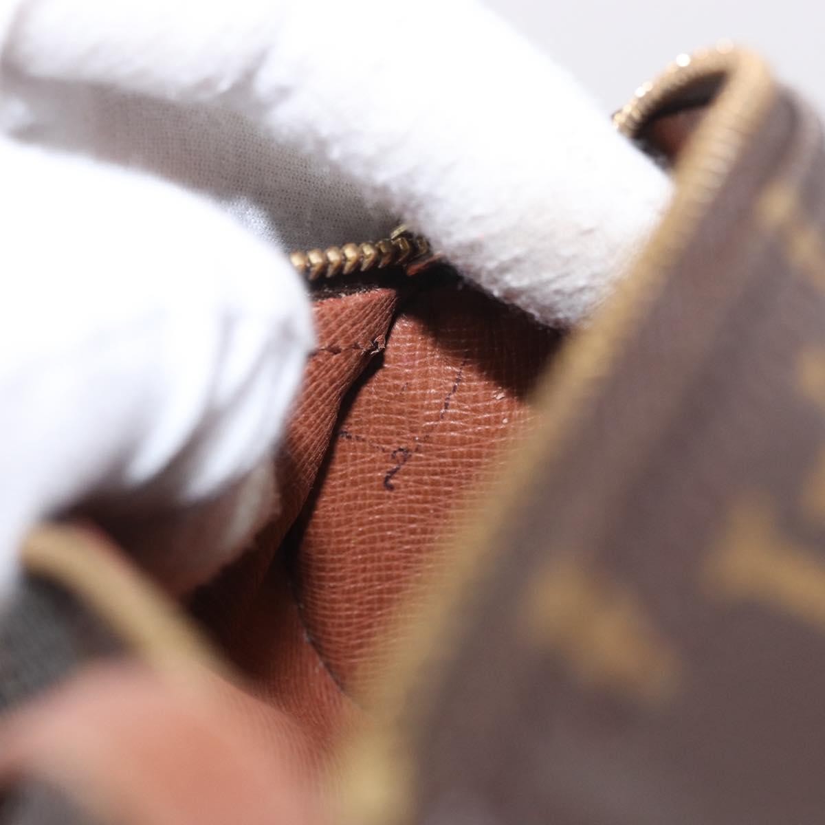Louis Vuitton Papillon Pochette Monogram Canvas Brown Canvas Clutche & Pouche Bag (Pre-Owned)