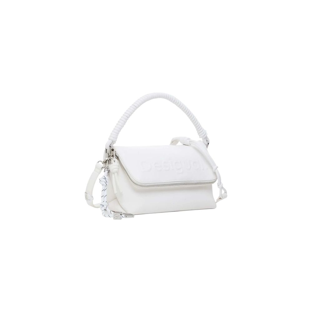 Desigual White Polyethylene Women's Handbag