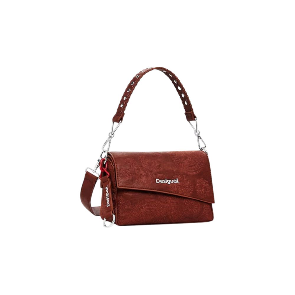 Desigual Brown Polyethylene Women's Handbag