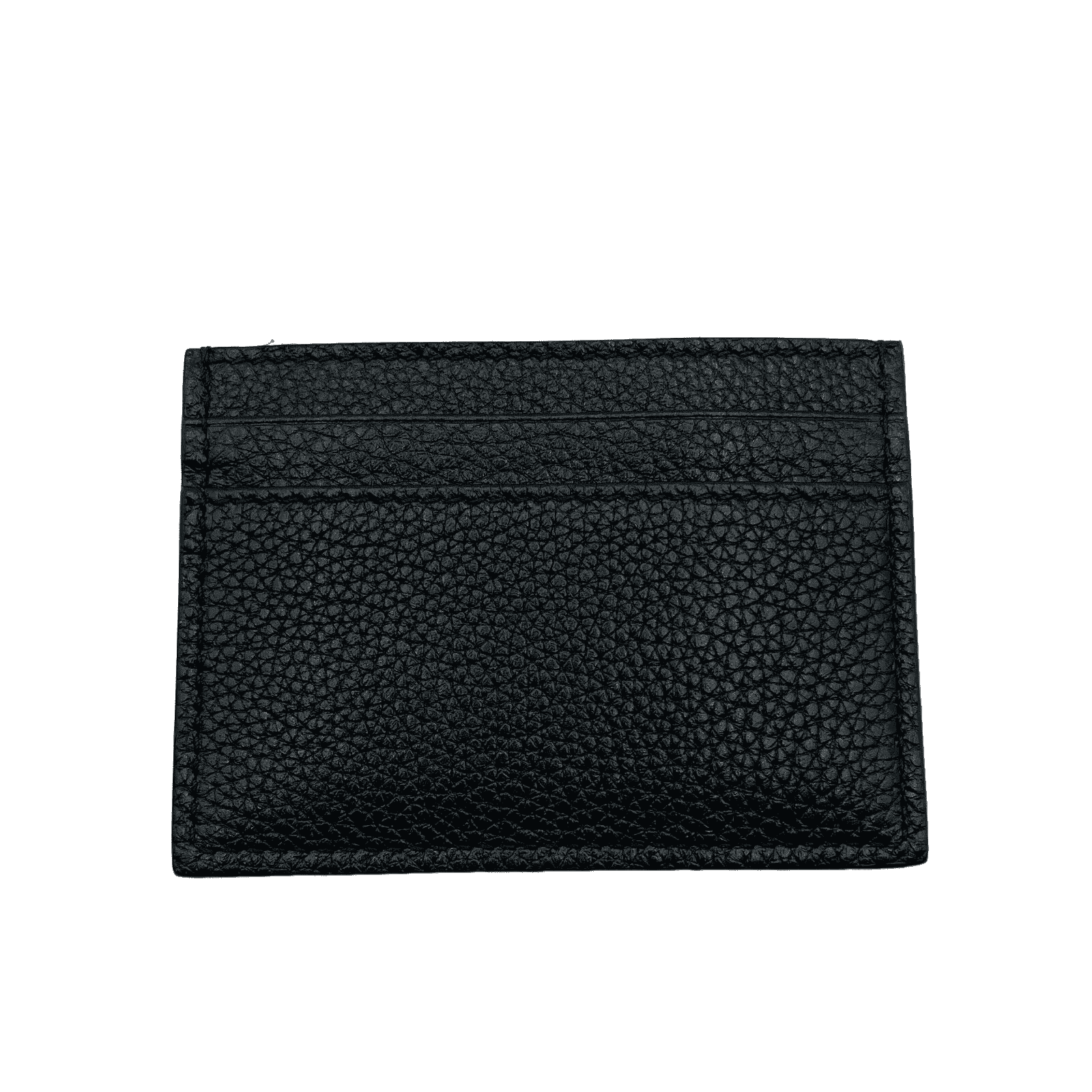 New Women's Gucci Zumi Black Leather Card Holder Wallet Metal GG Logo w/Box