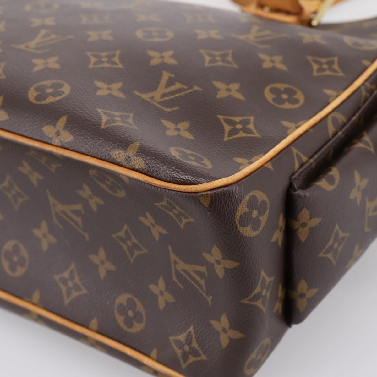 Louis Vuitton Multipli Cite Monogram Canvas Brown Canvas Shoulder Bag Bag (Pre-Owned)