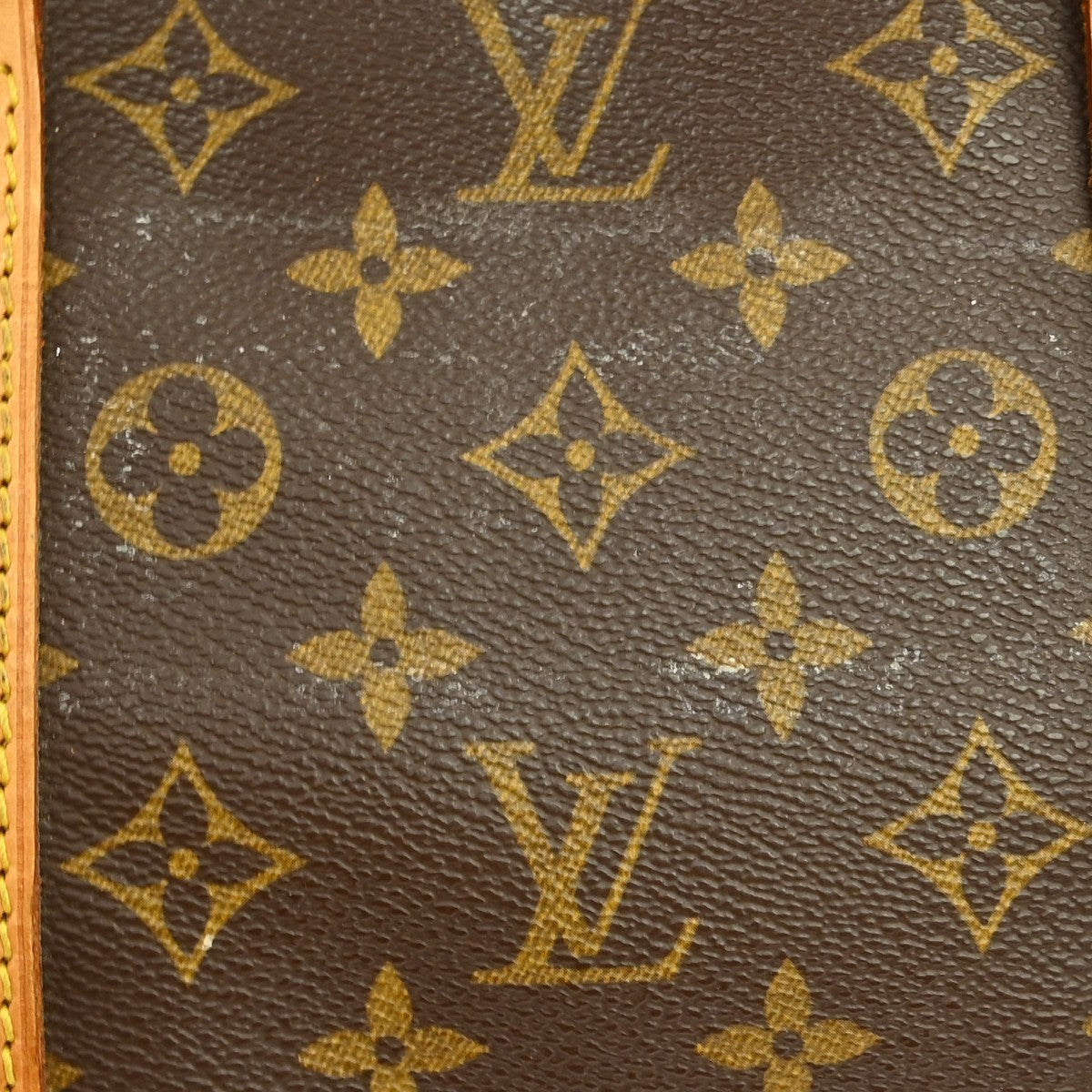 Louis Vuitton Keepall Monogram Brown Canvas Travel Bag Bag (Pre-Owned)
