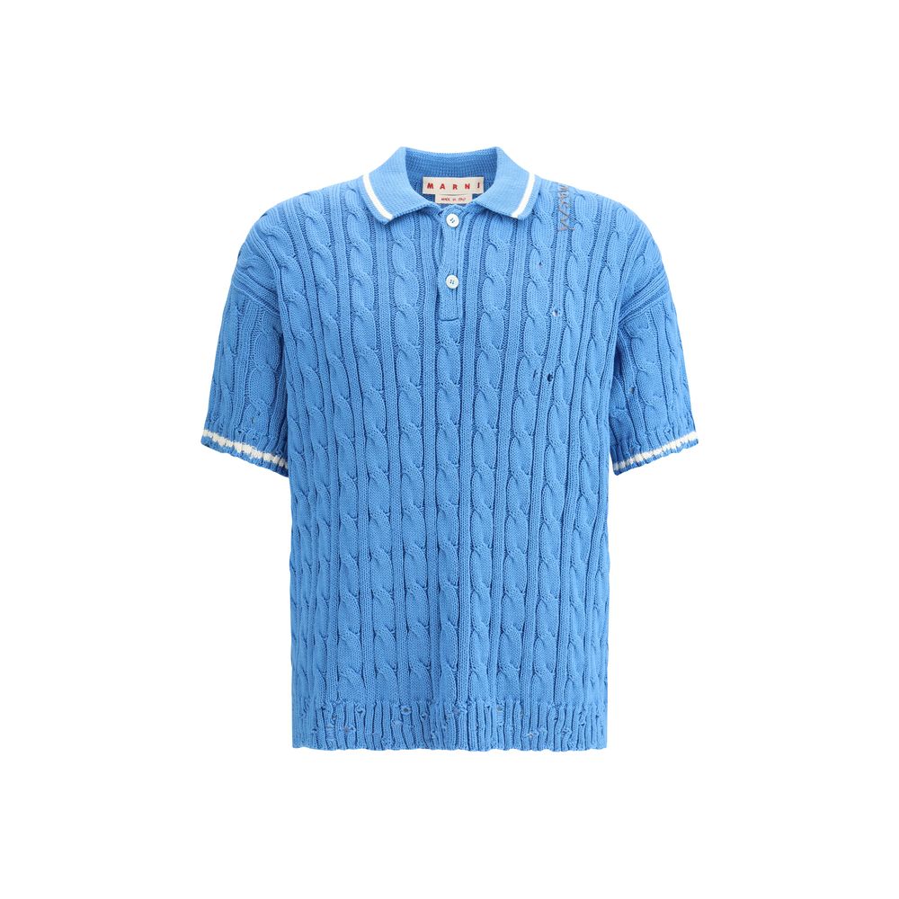 Marni Knit Polo Men's Shirt