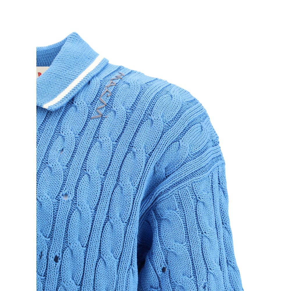 Marni Knit Polo Men's Shirt