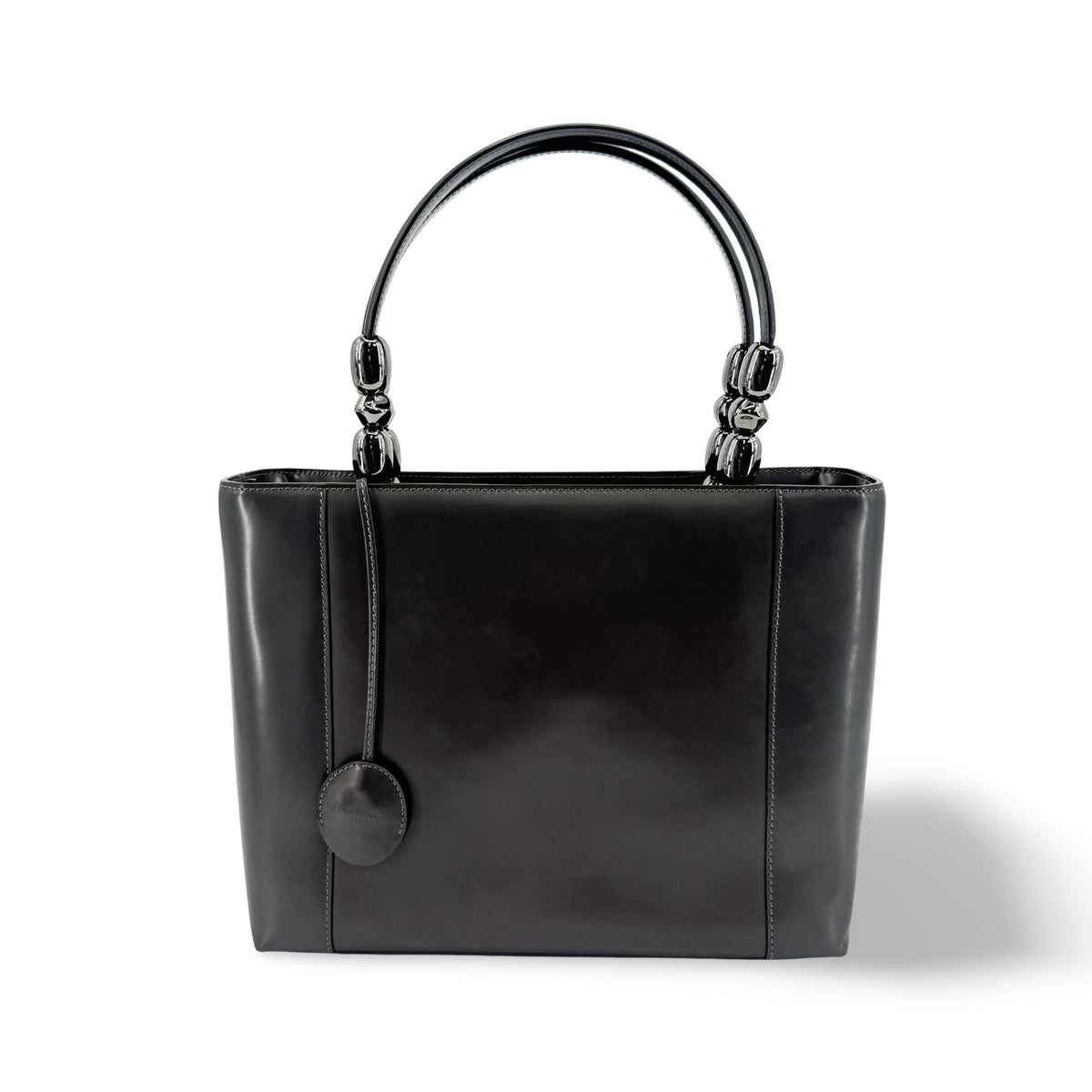 Christian Dior Malice Leather Black Calfskin Handbag (Pre-Owned)