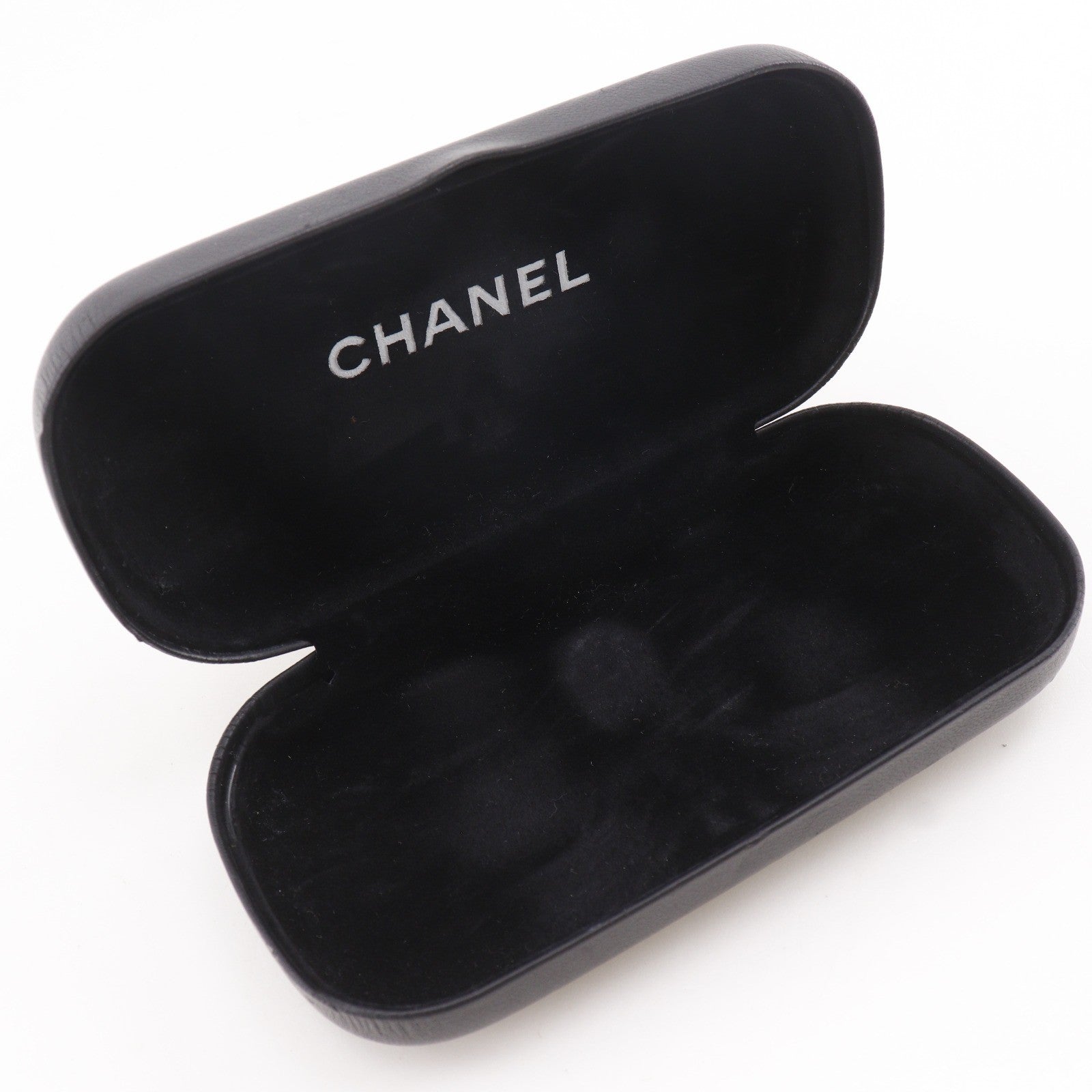 Chanel Logo Cc Plastic Black Plastic Sunglasse Accessory (Pre-Owned)