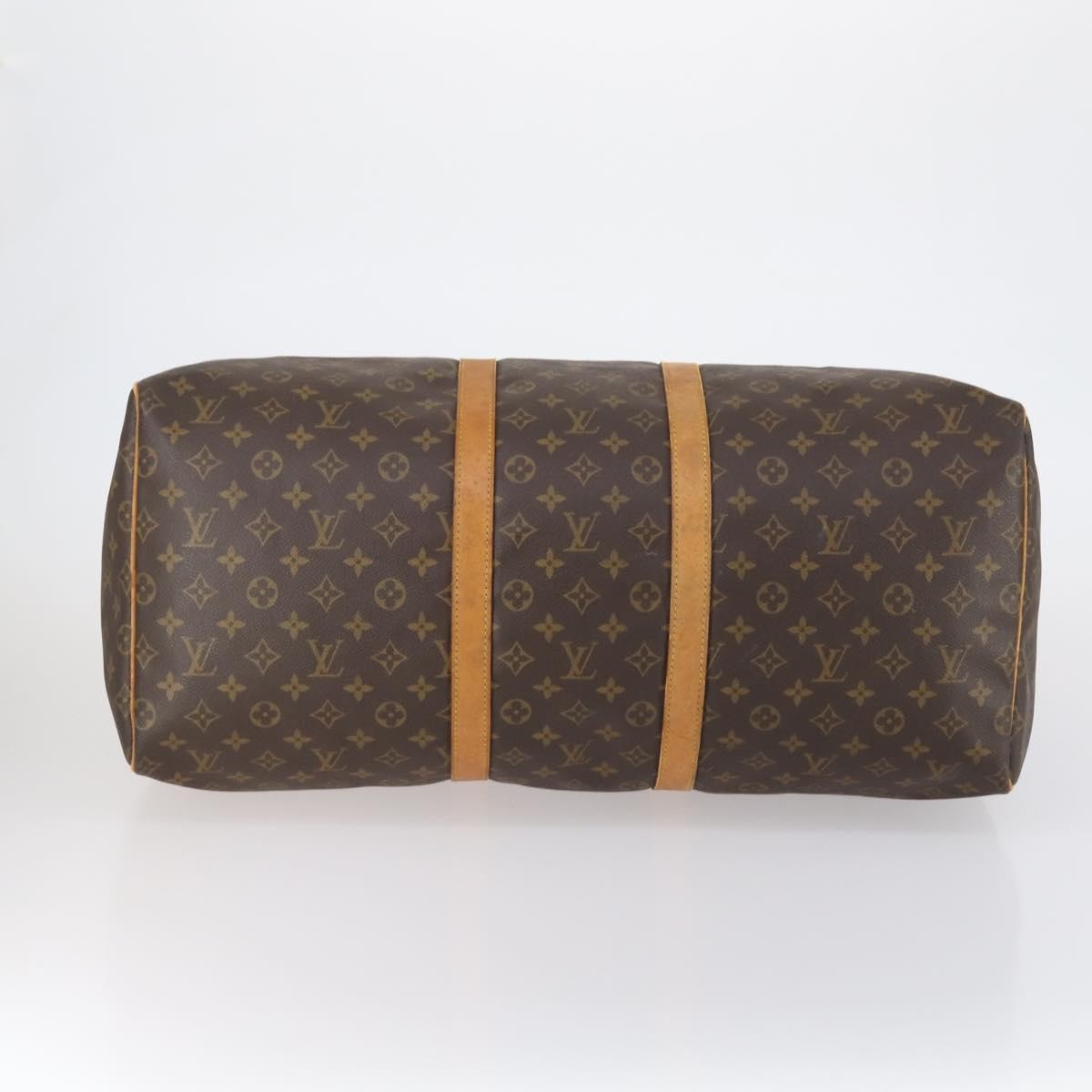 Louis Vuitton Keepall Monogram Canvas Brown Canvas Travel Bag Bag (Pre-Owned)