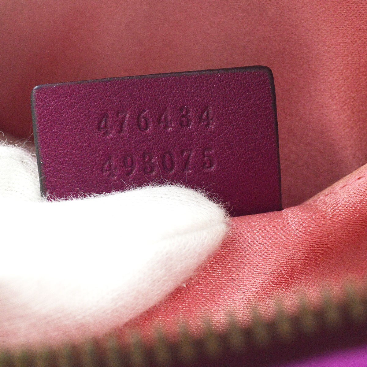 Gucci Gg Marmont Belt Matelasse Velvet Purple Velvet Handbag (Pre-Owned)