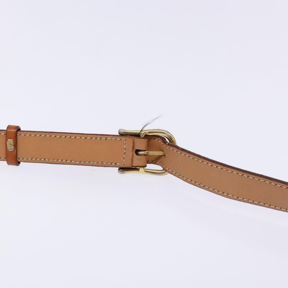 Celine Vintage Macadam Canvas Brown Canvas Bag (Pre-Owned)