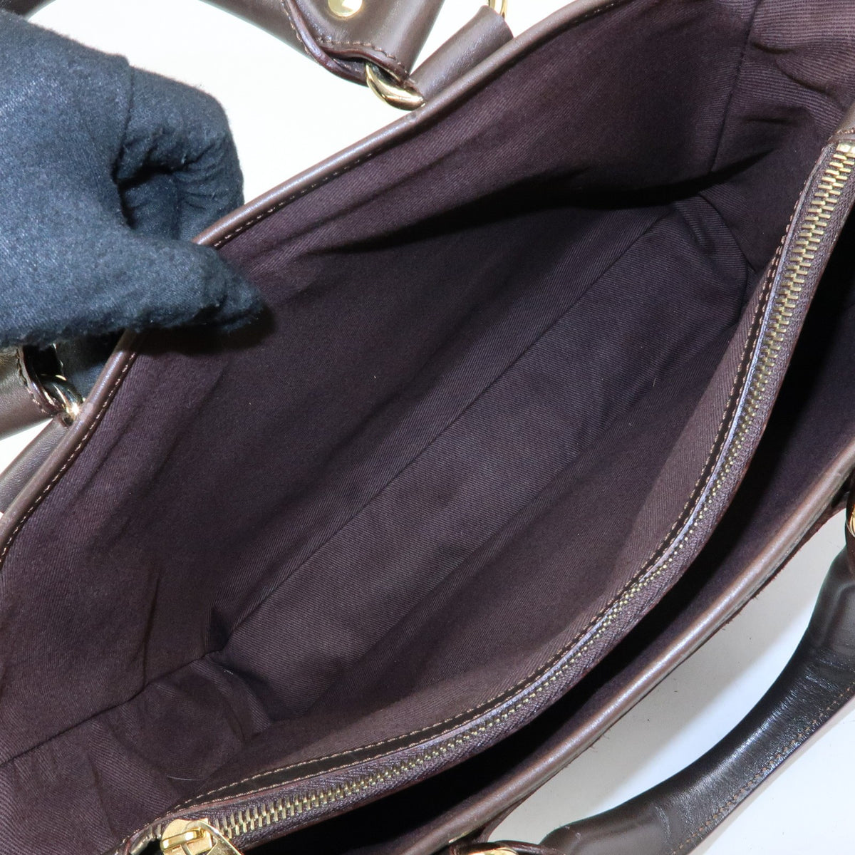 Celine Boogie Suede Brown Suede Handbag (Pre-Owned)