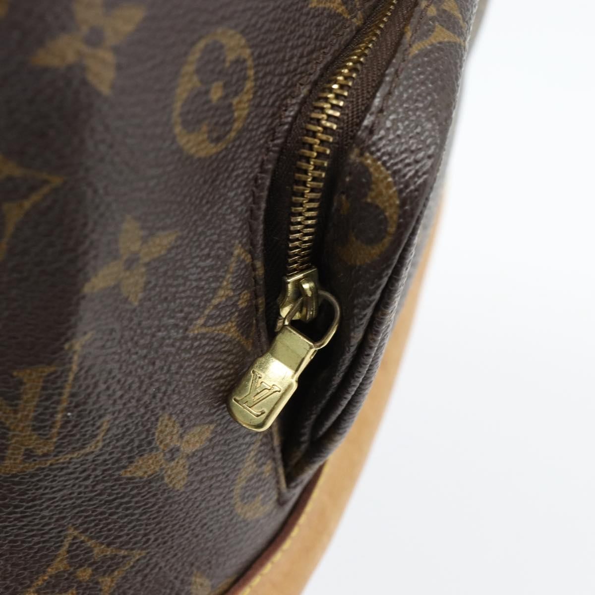 Louis Vuitton Vintage Montsouris Monogram Canvas Brown Canvas Backpack Bag (Pre-Owned)