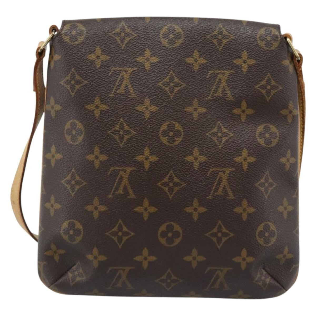 Louis Vuitton Musette Salsa Monogram Canvas Brown Canvas Shoulder Bag Bag (Pre-Owned)