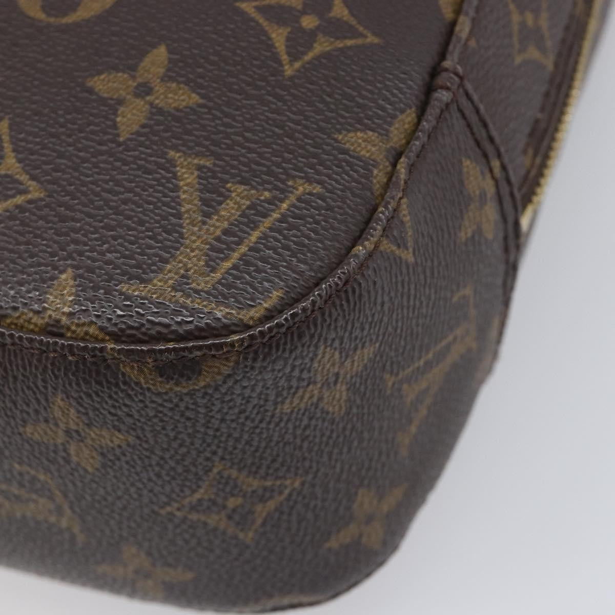 Louis Vuitton Spontini Monogram Canvas Brown Canvas Handbag (Pre-Owned)